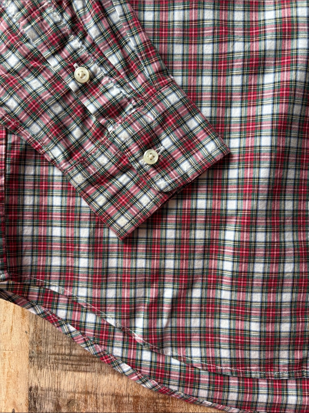Ralph Lauren Plaid Boy's Shirt M(10-12) - Picture 5 of 11